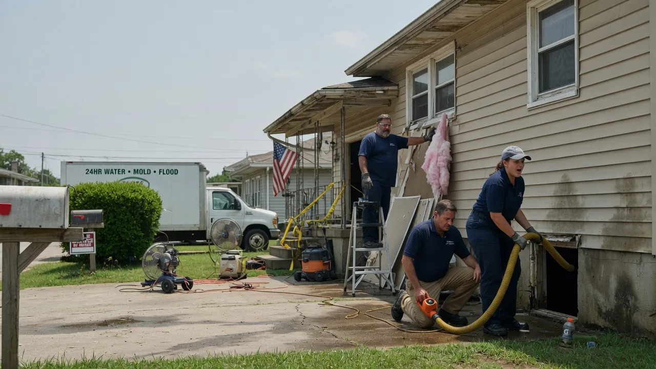 Water Damage Repair in Fosters, AL near me